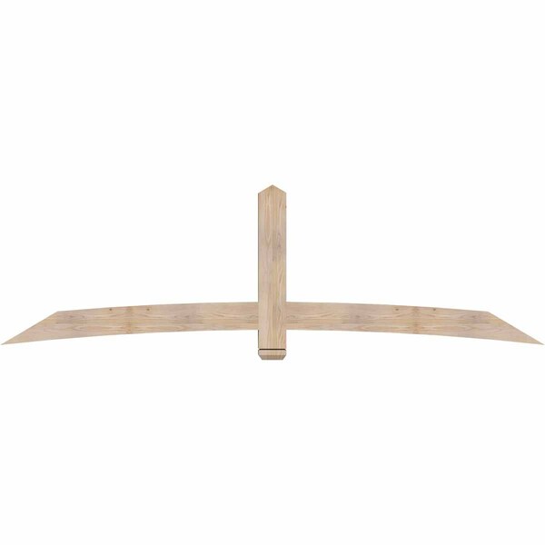Ekena Millwork Bellingham Timber Gable Bracket, Douglas Fir, 108"W x 31 1/2"H x 3 1/2"D x 5 1/2"F, 7/12 Pitch GBW108X31X0406BEL00SDF - main